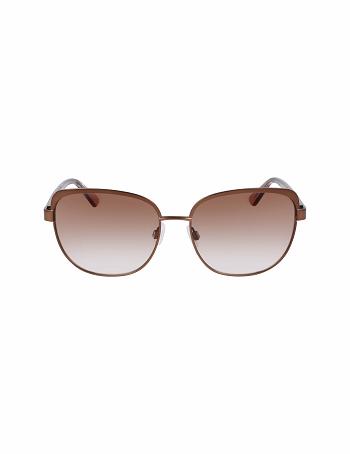 Beige Anne Klein Uplifting Sunglasses Square | PNZQX68069