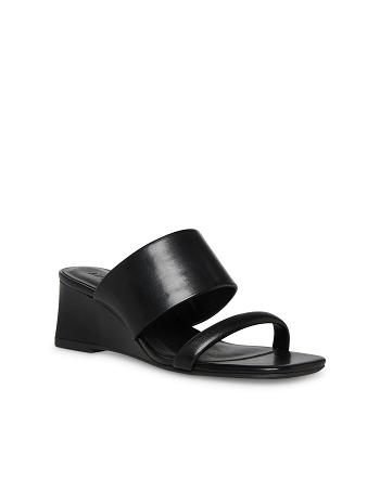 Black Anne Klein Gaia Sandals | NZQCS65653