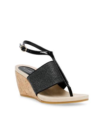 Black Anne Klein Ivana Wedge Best Sellers | SNZVO66164