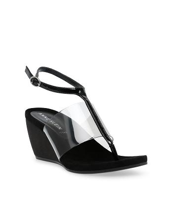 Black Anne Klein Ivana Wedges | NZCIF50522