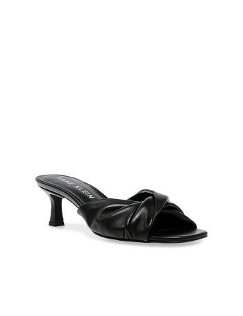 Black Anne Klein Lauraly Kitten Heels | NZQAV61523