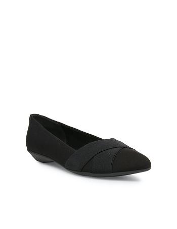 Black Anne Klein Oalise Flat Best Sellers | NZNZX47540