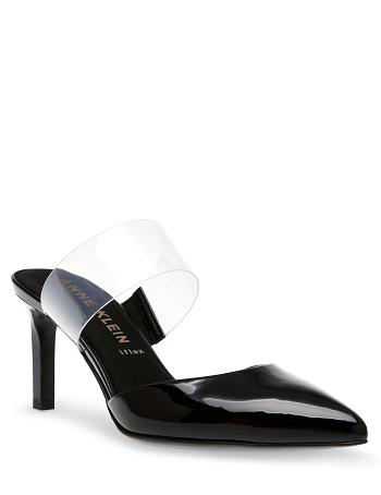 Black Anne Klein Rumi Dress Pump Heels | UNZND30060