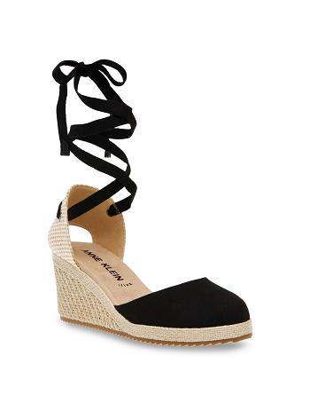 Black Anne Klein Zelda Wedges | BNZSO75622