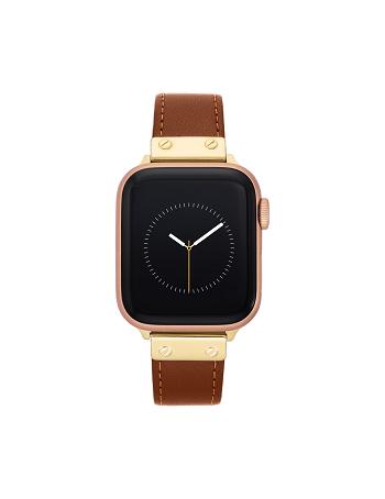 Black / brown Anne Klein Band for Apple Watch® Leather | ZNZNQ28688