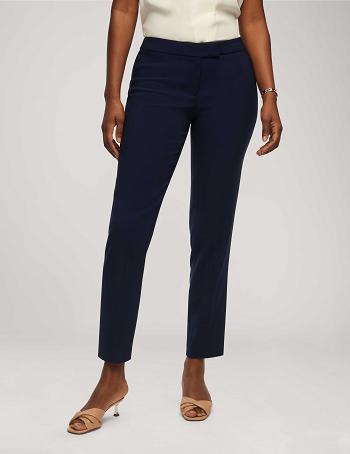 Blue Anne Klein Contour Stretch Bowie Pant Best Sellers | GNZUC43550