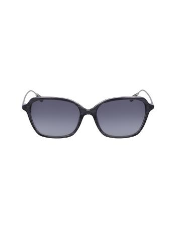 Blue Anne Klein Rounded Square Sunglasses Narrow Size | NZXBR34432