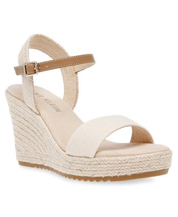 Cream Anne Klein Wylie Wedges | GNZEC49831