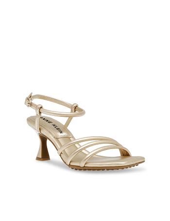 Gold Anne Klein Jelyssa Sandal Heels | ENZHC90614