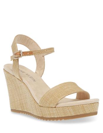 Gold Anne Klein Wylie Wedges | QNZUV72729