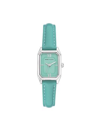 Light Turquoise Anne Klein Octagonal Case Strap Watch Leather | TNZPQ84678