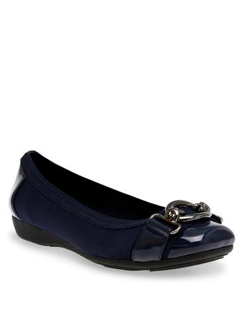 Navy Anne Klein Urvine Flats | BNZSO21061