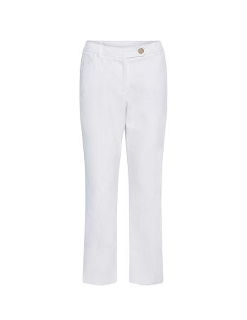 White Anne Klein Anne Contour Stretch Bowie Pant- Clearance Bottoms | ANZDF42696