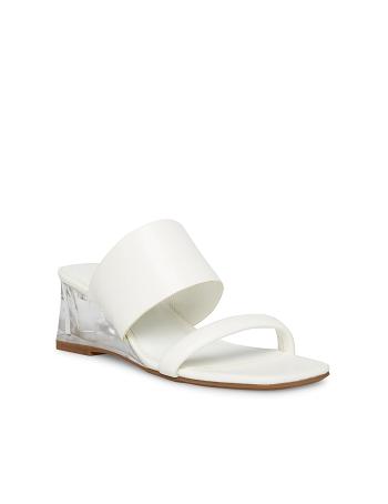 White Anne Klein Gaia Sandals | NZJBT94150