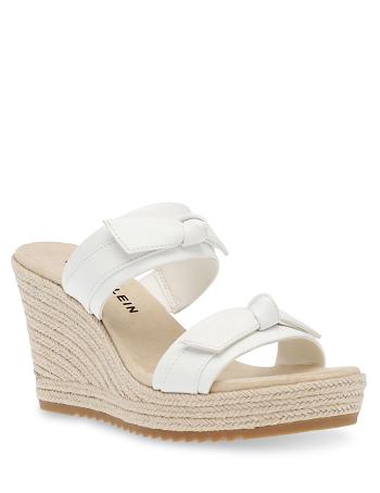 White Anne Klein Wiona Wedges | SNZVO15437