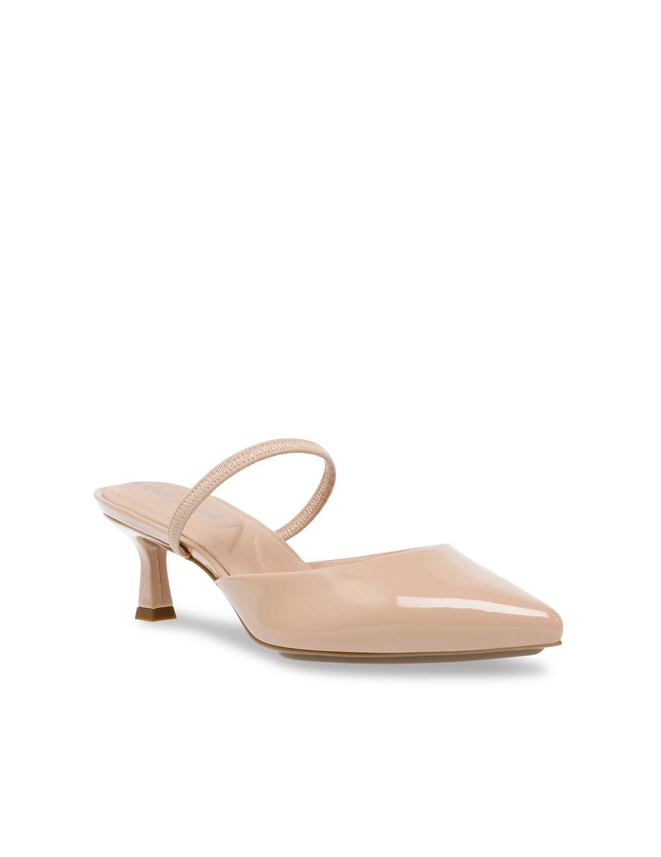 Beige Anne Klein Iella Convertible Pump Heels | NZQCS20086