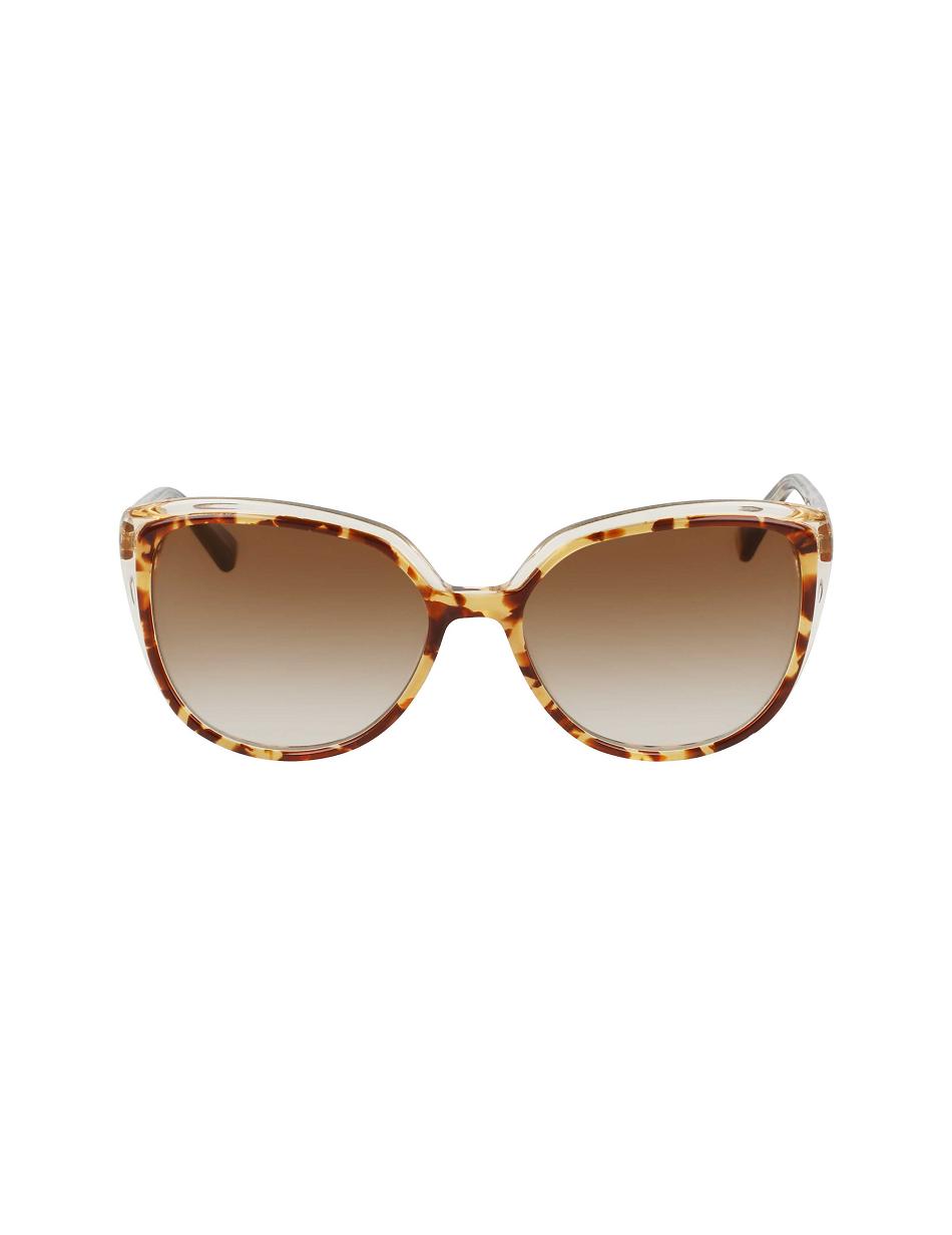 Beige Anne Klein Tortoise Cat-Eye Sunglasses Best Sellers | ZNZNQ97300