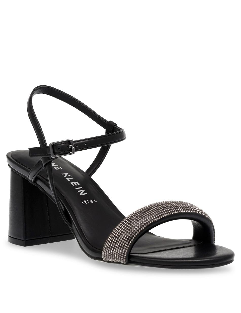 Black Anne Klein Adaline Dress Sandals | BNZSD97540