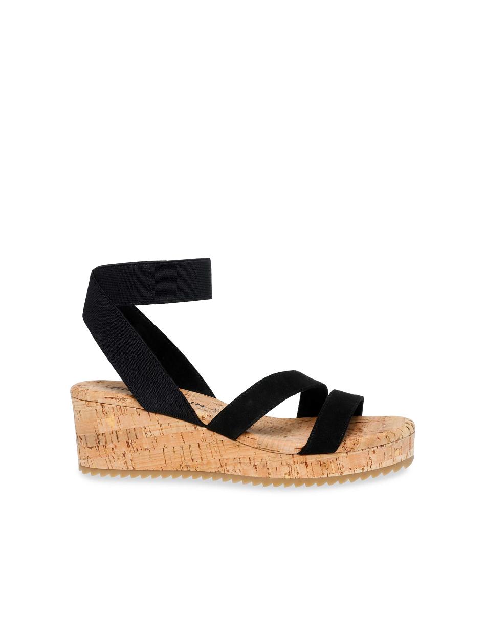 Black Anne Klein Ayla Sandal Wedges | UNZTG10861