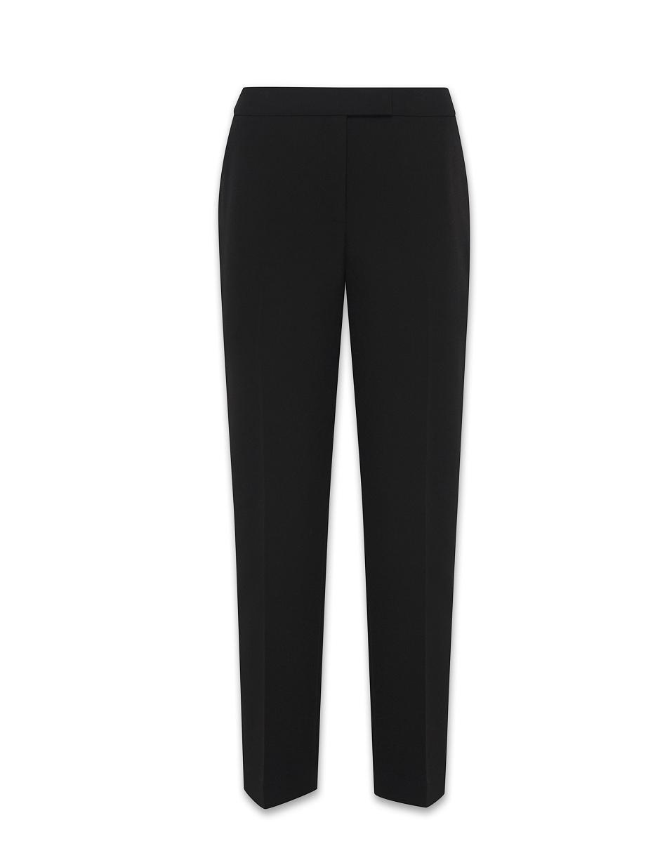 Black Anne Klein Contour Stretch Bowie Pant Bottoms | YNZGT16054