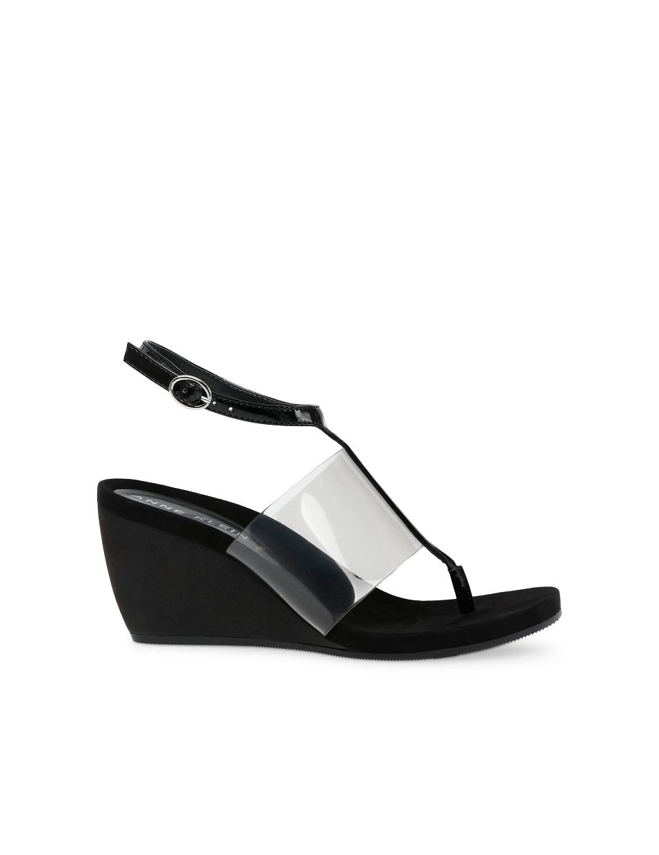 Black Anne Klein Ivana Wedge Best Sellers | LNZSX77187