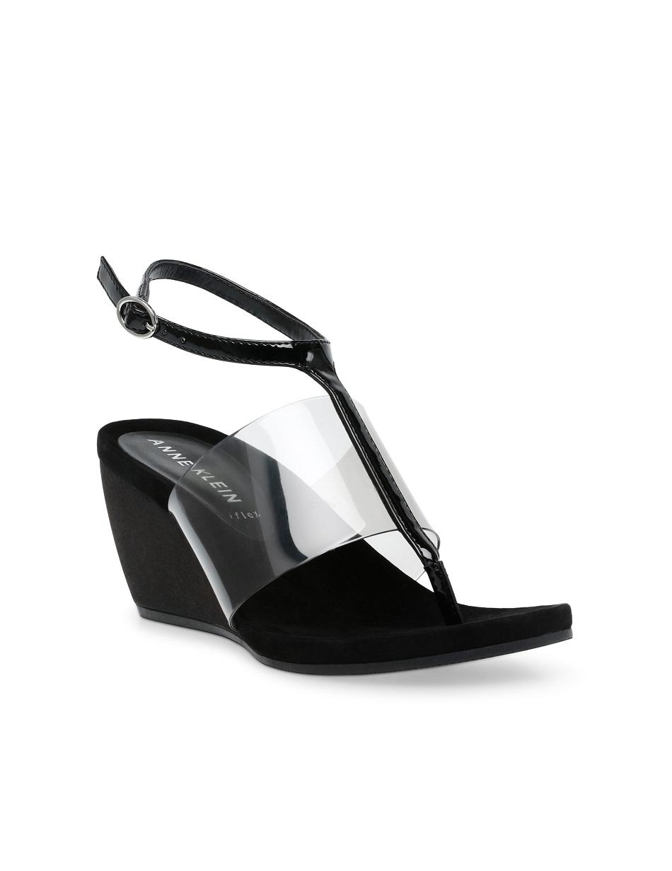 Black Anne Klein Ivana Wedge Best Sellers | LNZSX77187