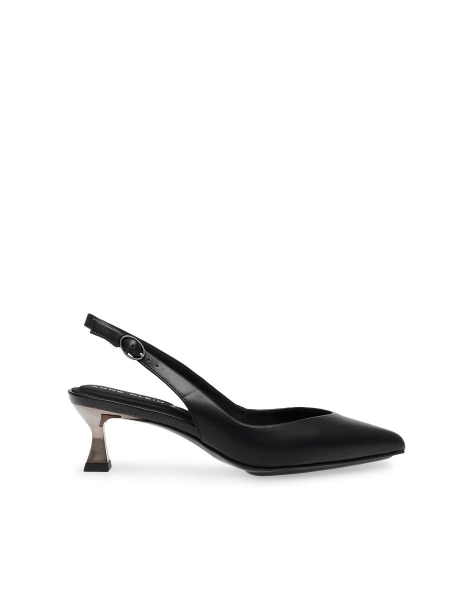 Black Anne Klein Izzie Dress Kitten Heels | TNZPQ66108