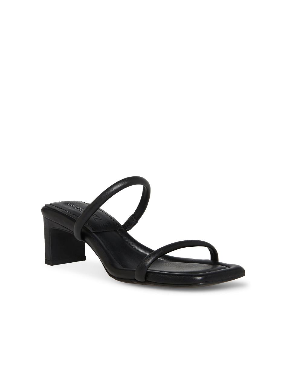 Black Anne Klein Jayla Sandals | NZNZX59563