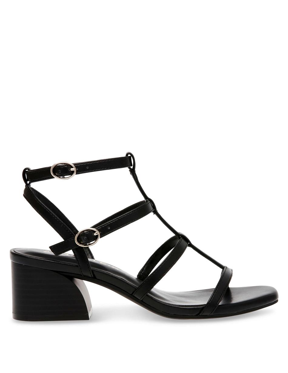 Black Anne Klein Matilda Dress Sandals | NZJVR36442