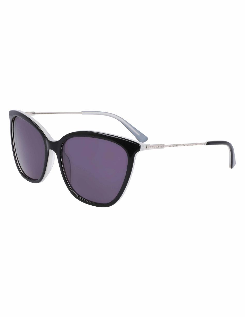 Black Anne Klein Oversized Sunglasses Square | NZJZR58573