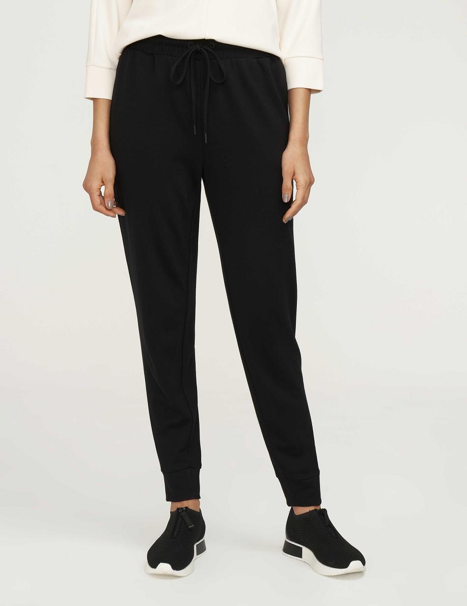 Black Anne Klein Serenity Knit Pull-On Jogger Best Sellers | NZIIZ81043