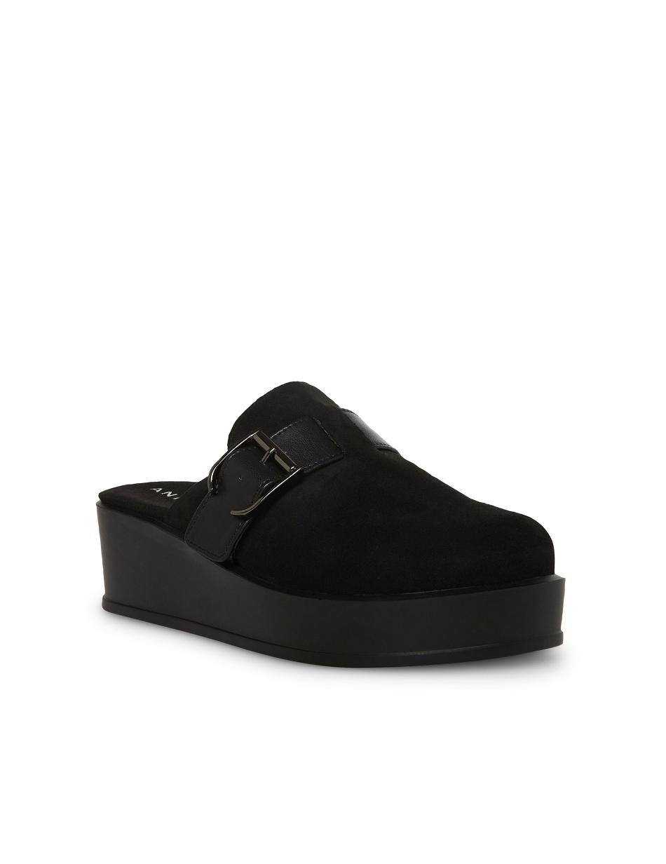 Black Anne Klein Vivie Platform Wedges | ZNZNQ84557