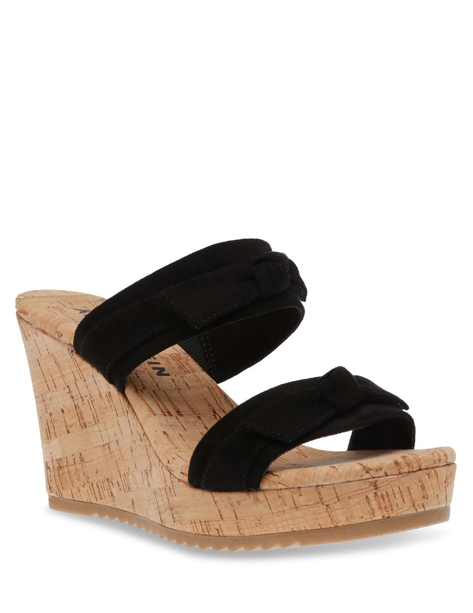 Black Anne Klein Wiona Wedges | ENZVG19331