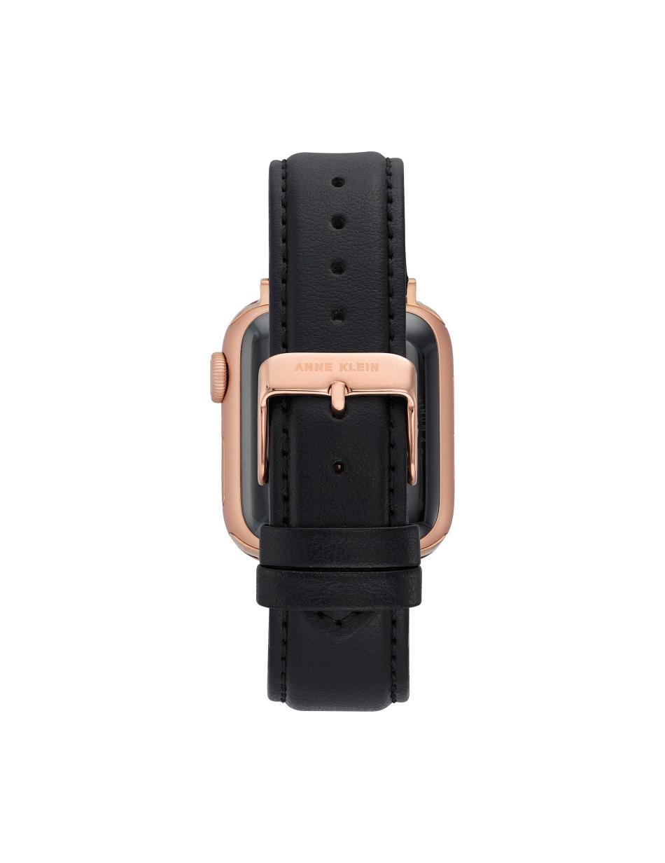 Black / Rose / Gold Anne Klein Apple Peel Leather Band for Apple Watch® Considered | NZNZX25772