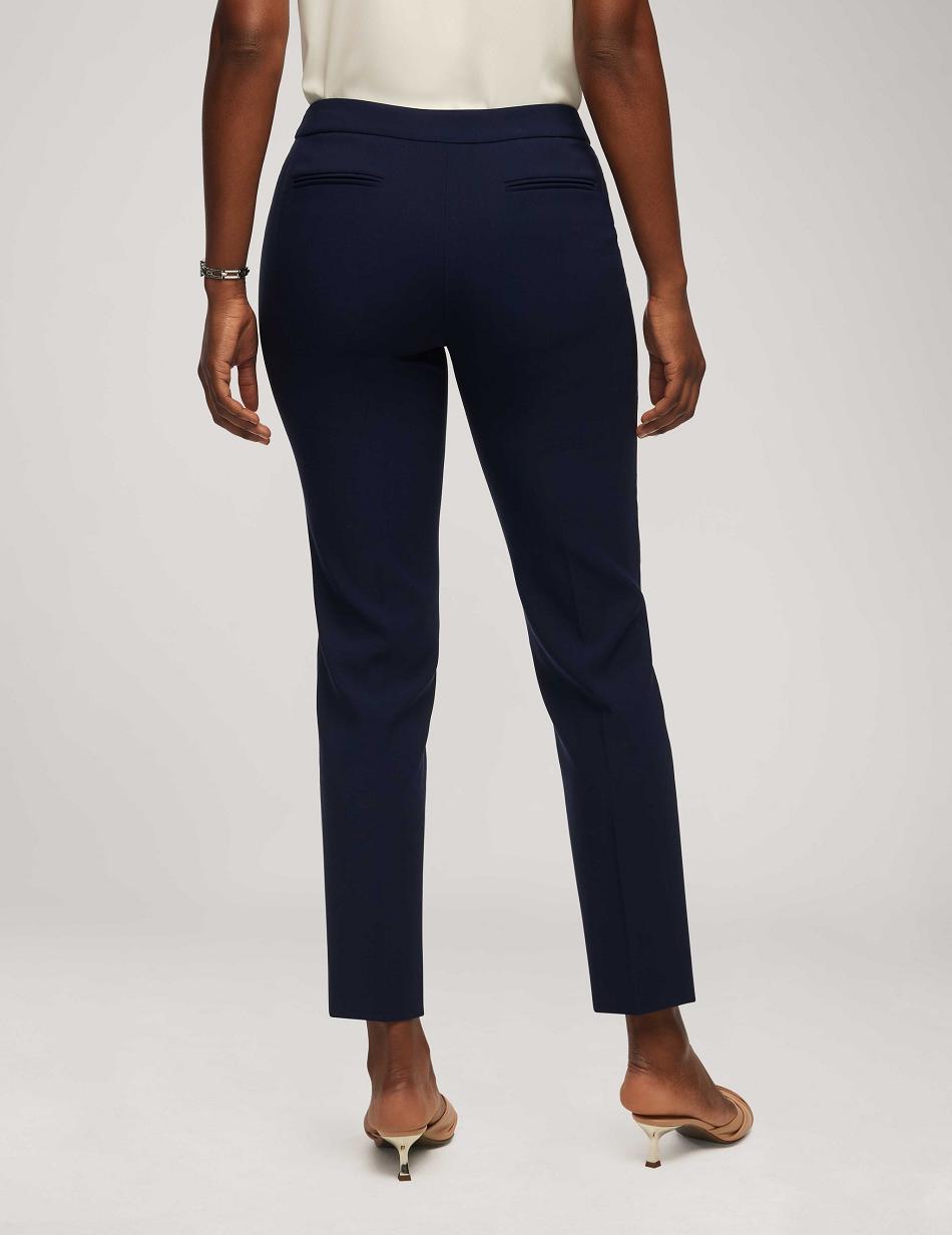 Blue Anne Klein Contour Stretch Bowie Pant Bottoms | ZNZMJ60597