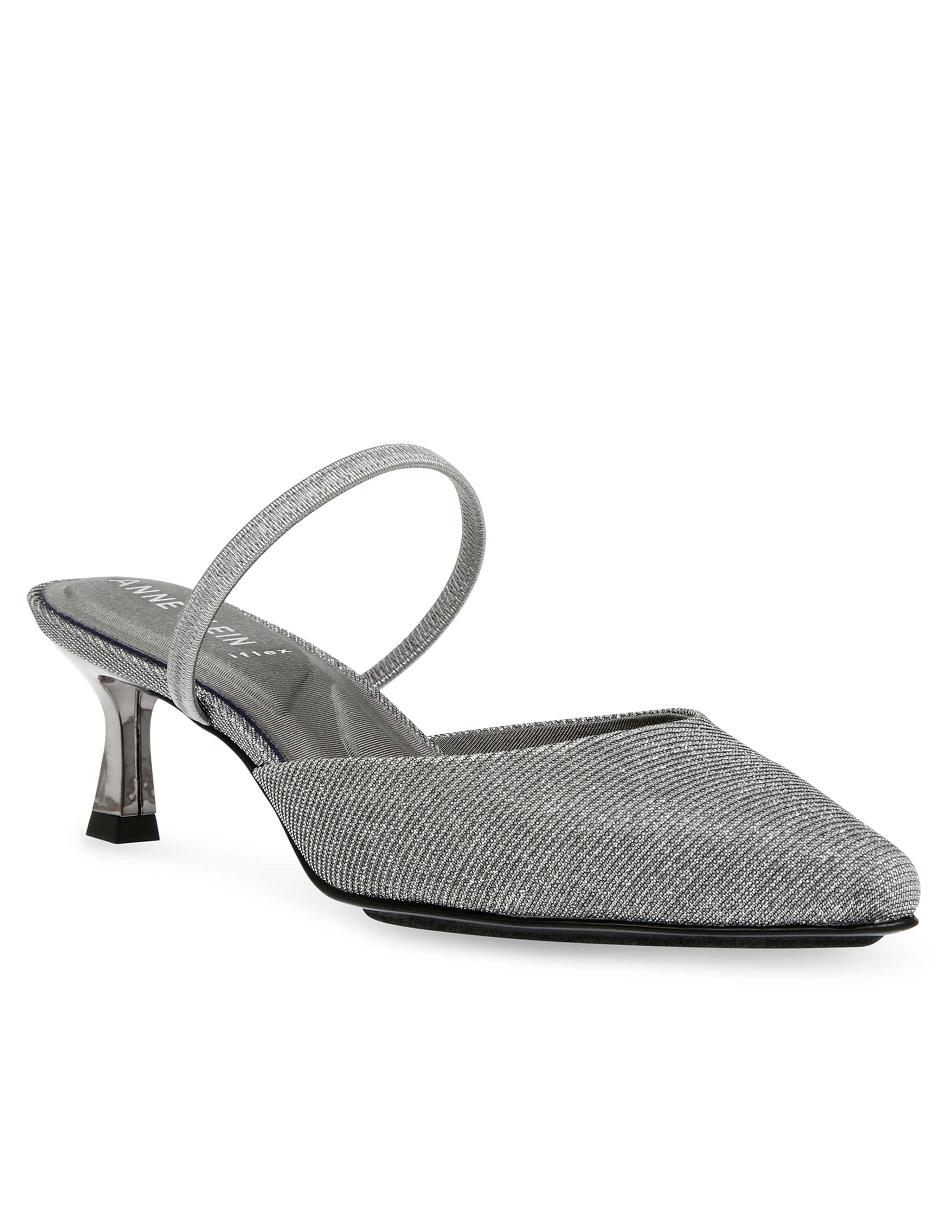 Blue Grey Anne Klein Iella Convertible Sling Back Heels | FNZUI19848