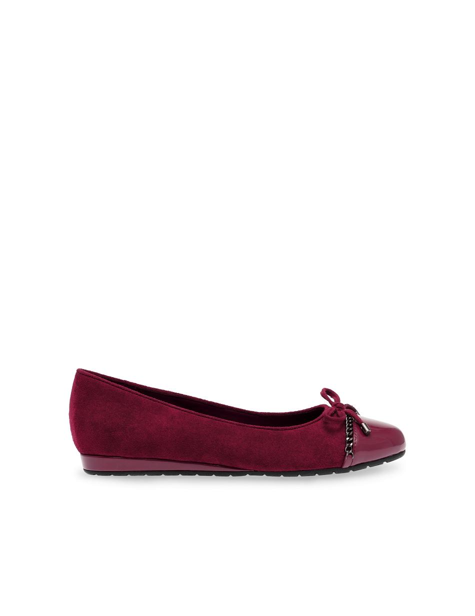 Burgundy Anne Klein Guilia Flats | LNZTR42616