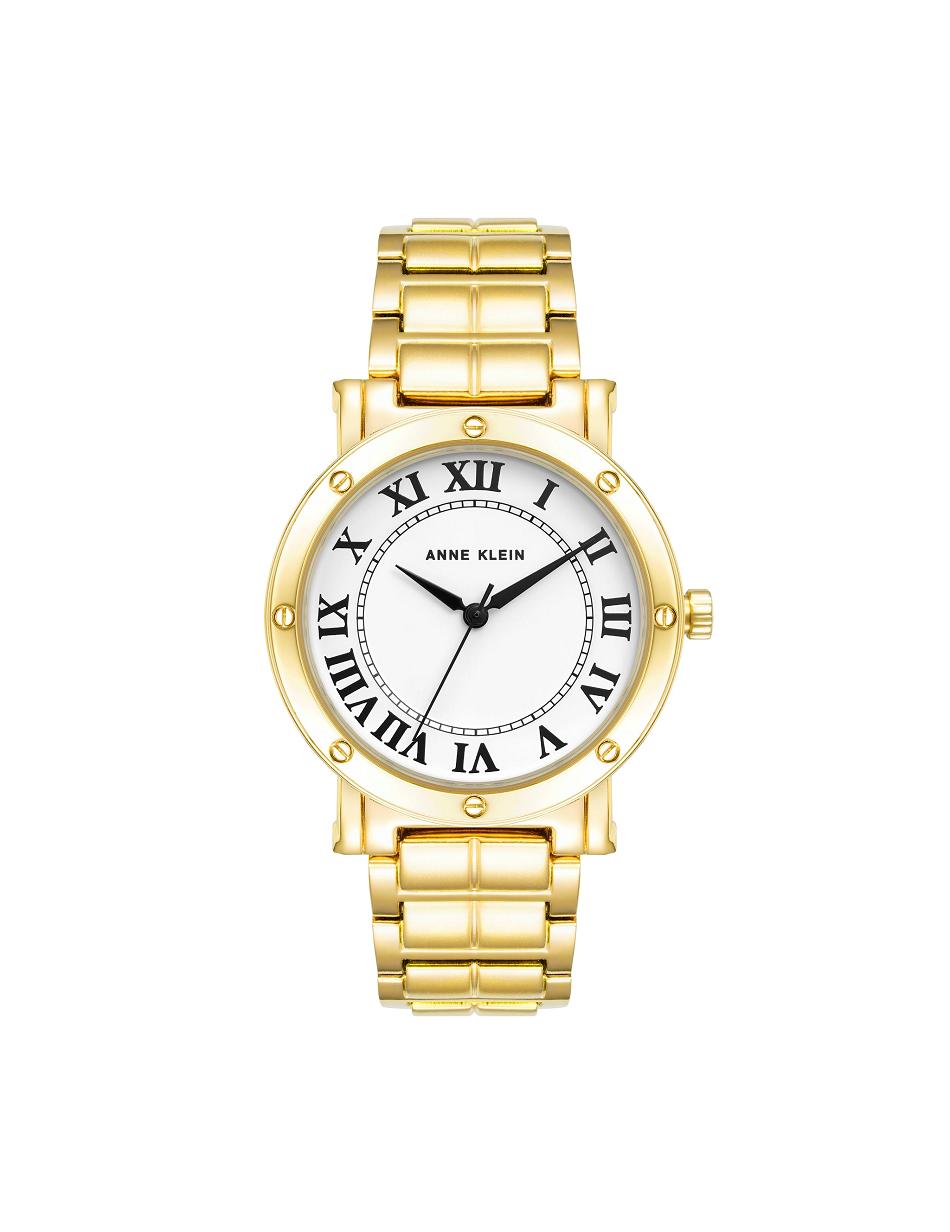 Gold Anne Klein Boyfriend Everyday Bracelet Watch Metals | SNZNY84649