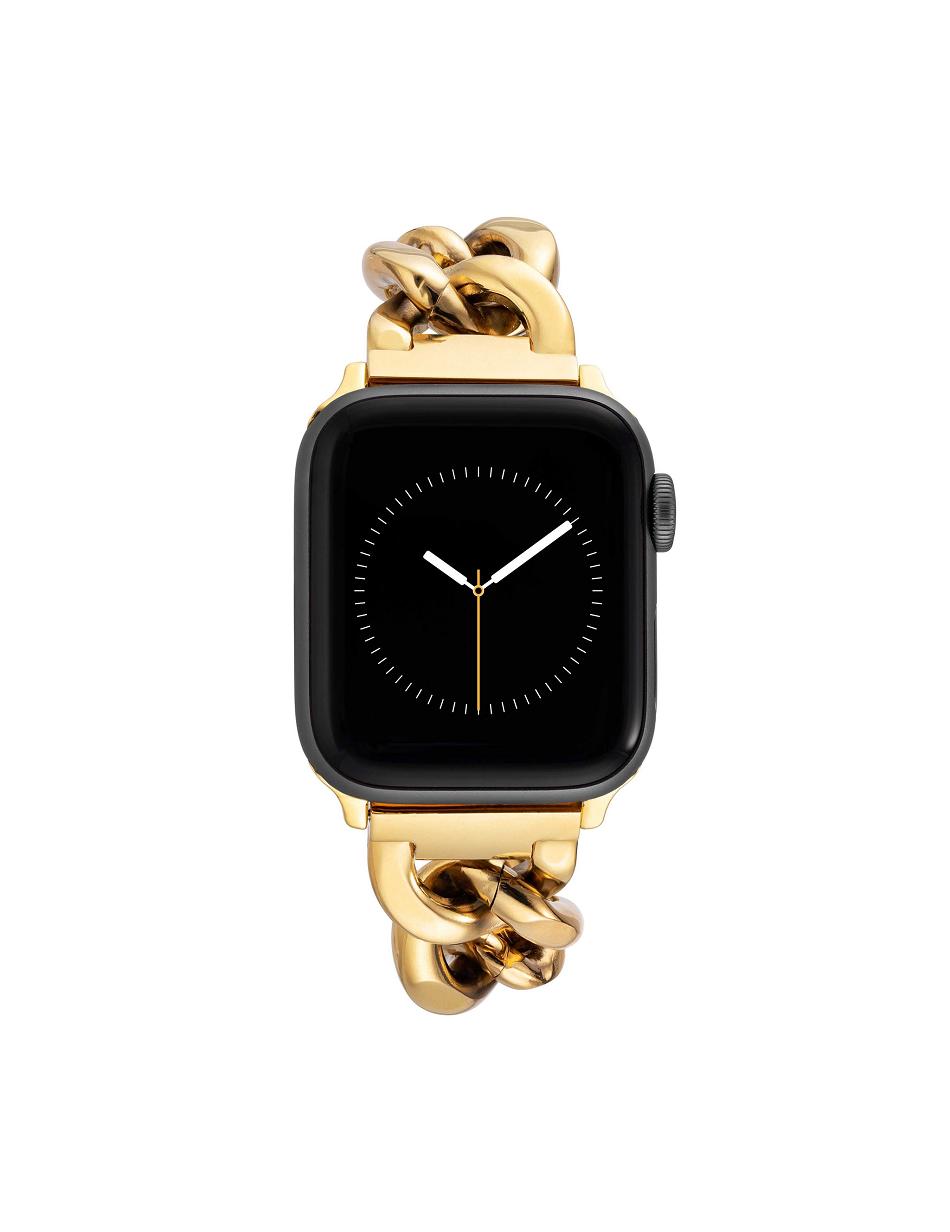 Gold Anne Klein Chain Link Bracelet Band for Apple Watch® Best Sellers | BNZSD59982