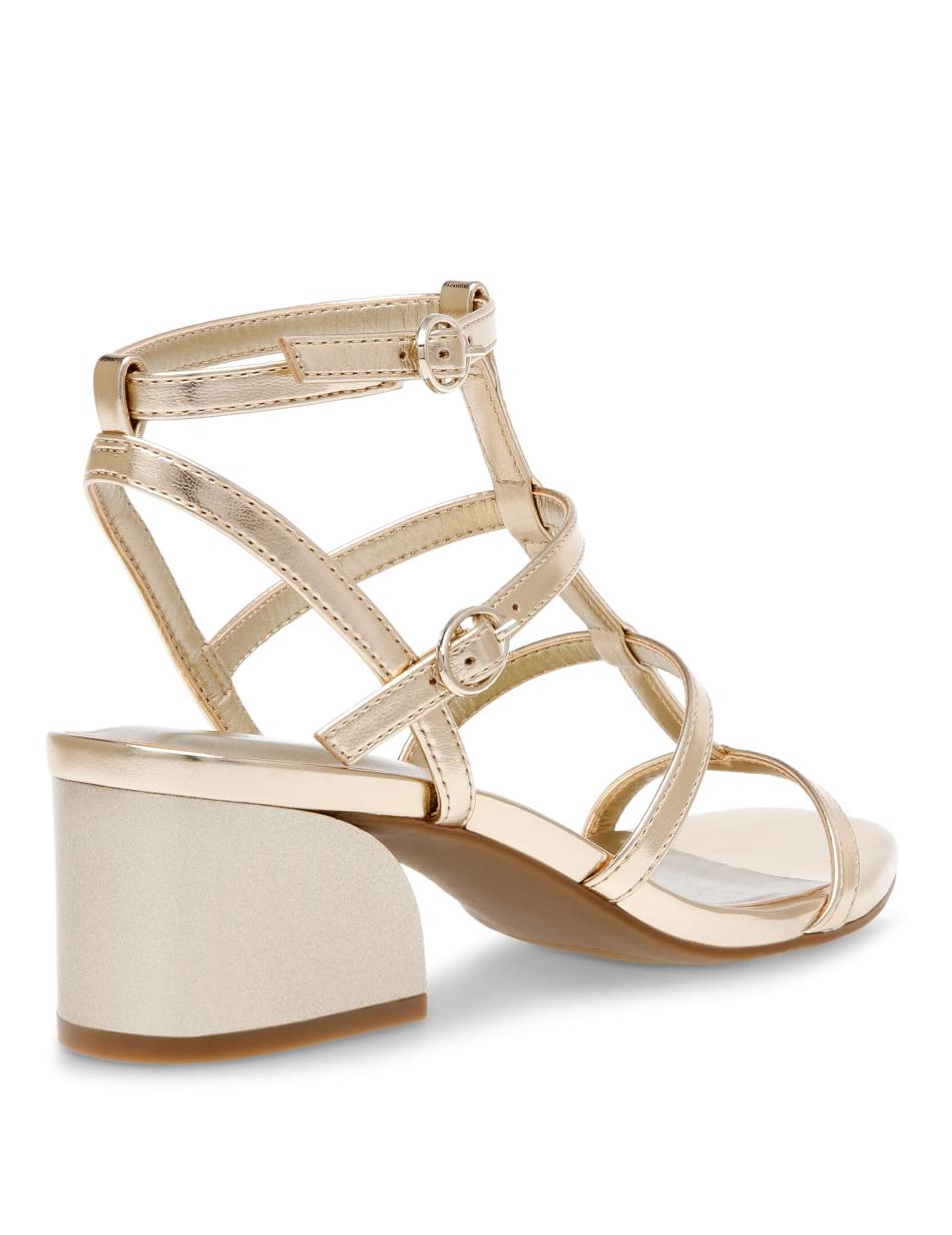 Gold Anne Klein Matilda Dress Sandals | UNZND25354