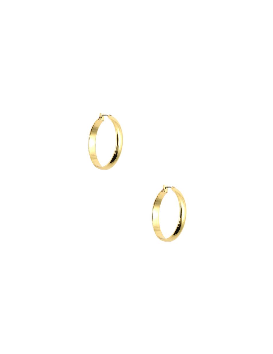 Gold Anne Klein Small Gold-Tone Hoop Earrings | NZJBT43275