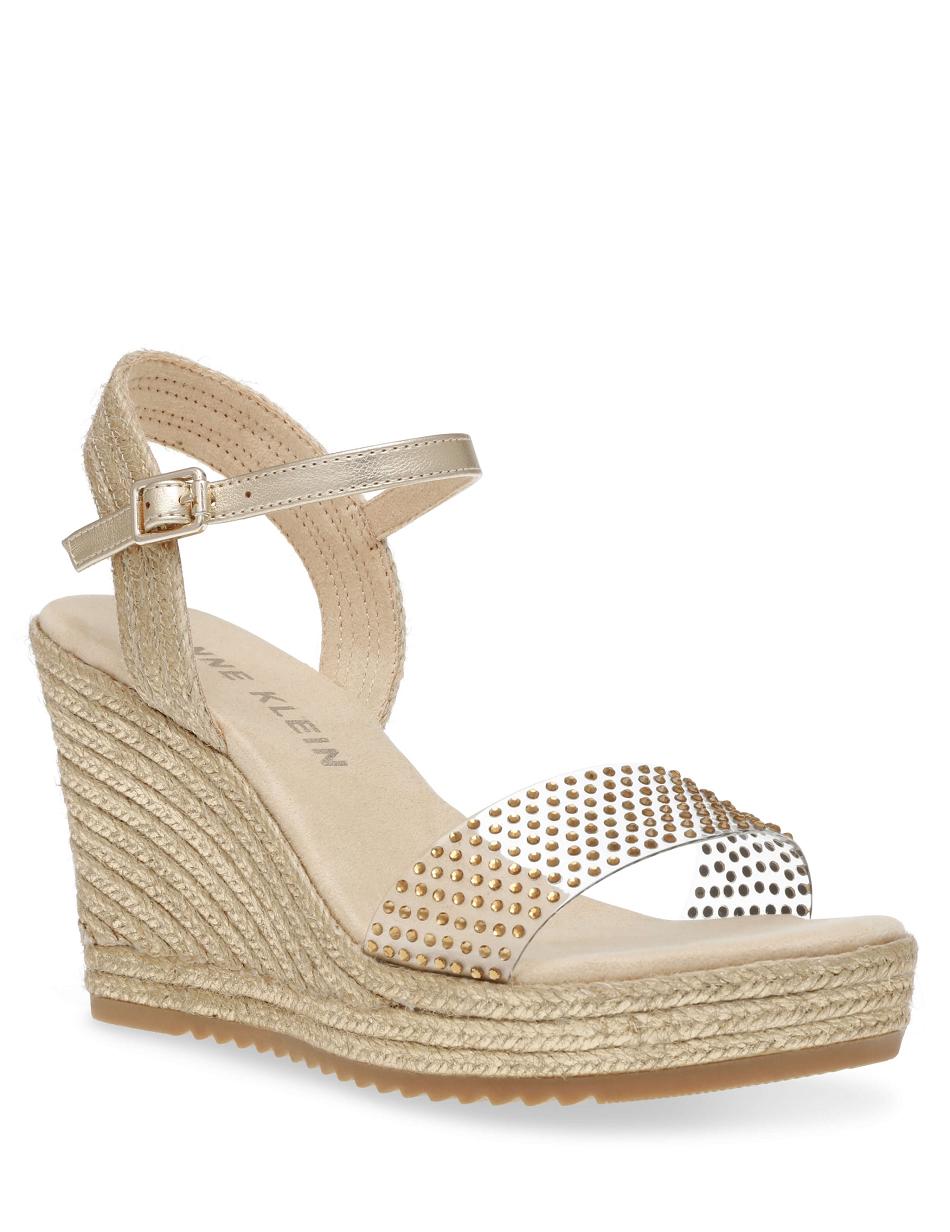 Gold Anne Klein Wylie Crystal Wedges | NZJBT87838