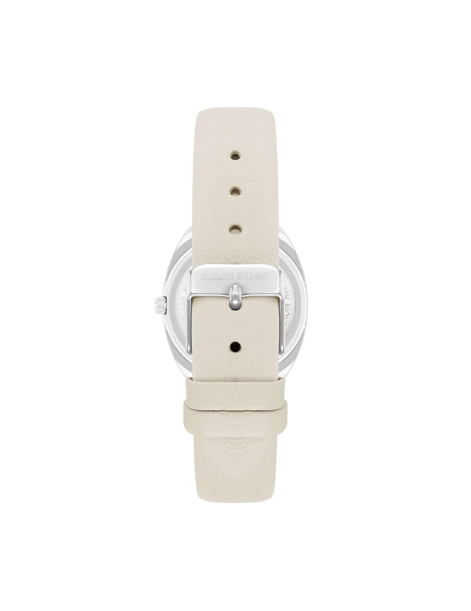 Gold / Silver / Brown Anne Klein Modern Strap Watch Leather | NZJVR57407