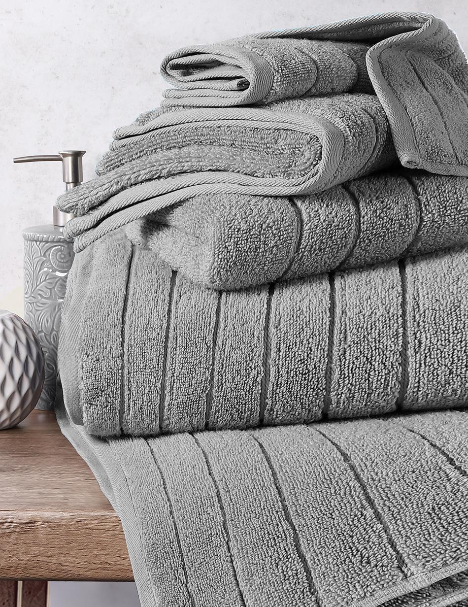 Grey Anne Klein Reverie 6 Piece Towels | NZIIZ77836