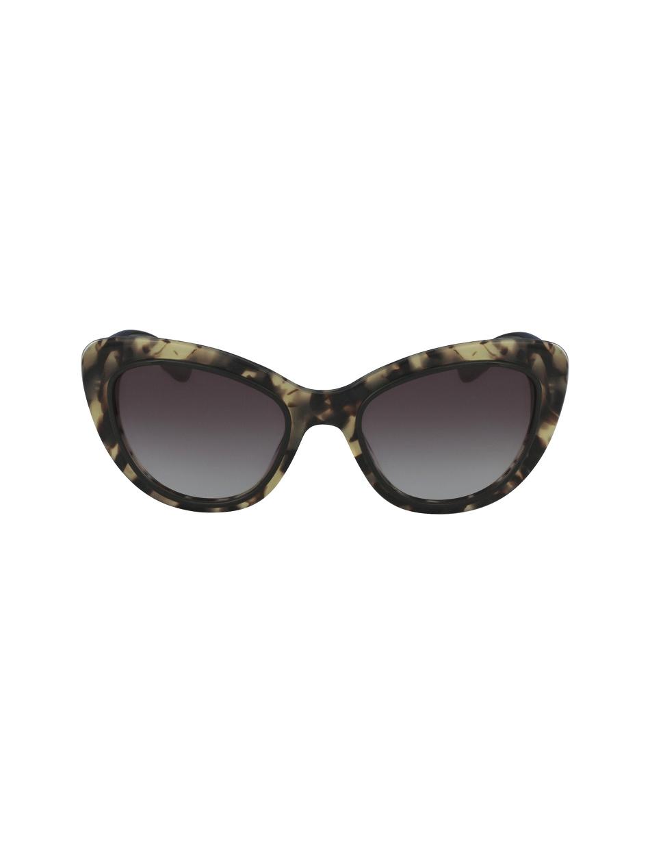 Grey Anne Klein Tortoise Two-Tone Sunglasses Cat-Eye | GNZEC96861