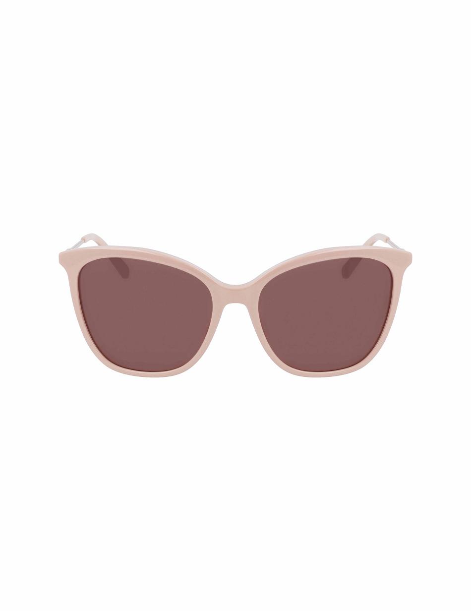 Grey Brown Anne Klein Oversized Sunglasses Square | QNZWA99101