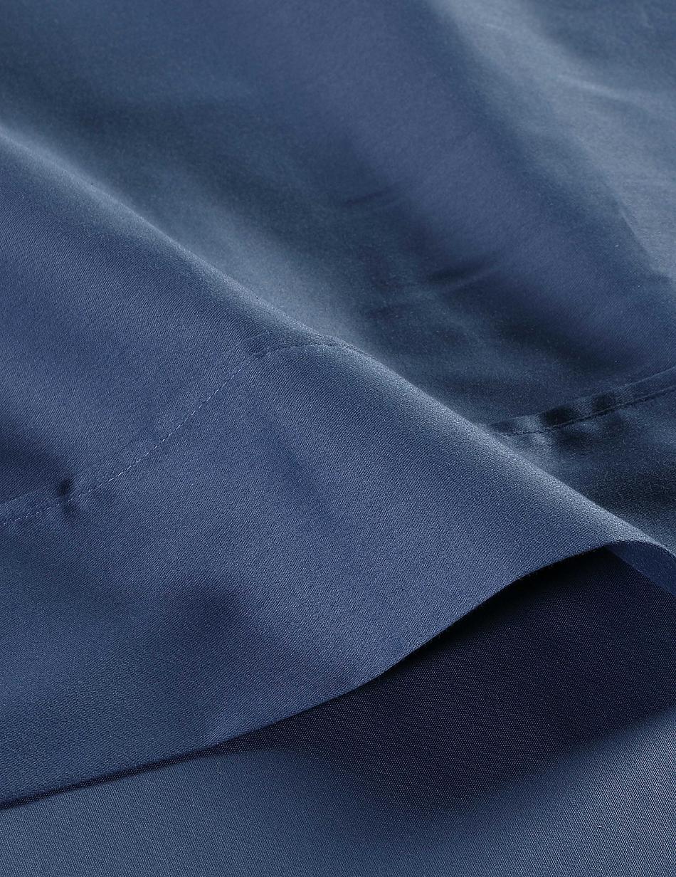 Navy Anne Klein Reverie Anti-Microbial Sheet Set Bedding | NZCVG28415