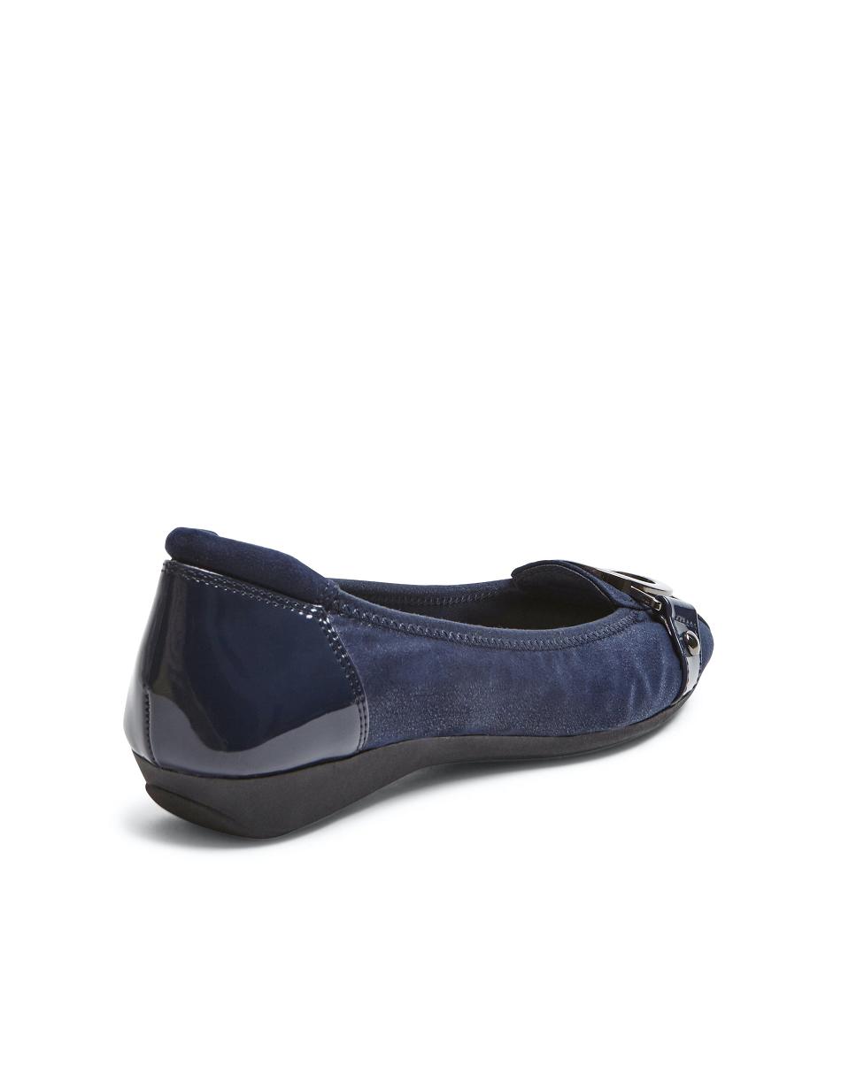 Navy Anne Klein Umekos Flats | XNZGW60691