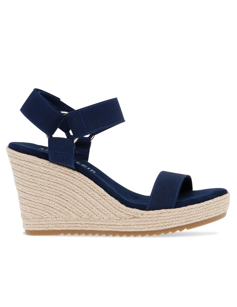 Navy Anne Klein Wren Wedges | NZJBT86093