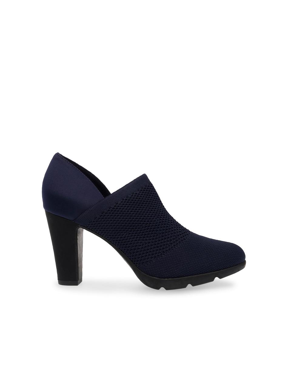 Navy Anne Klein Xenom Heel Boots | NZJZR70464